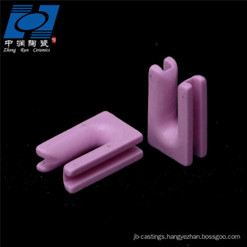 Alumina ceramic good pink ceramic u type